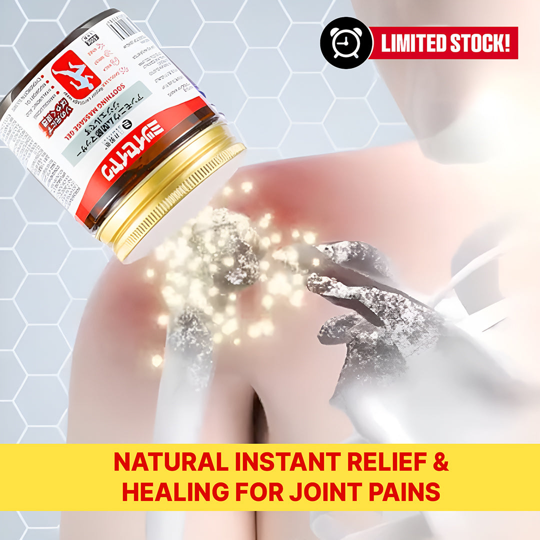 Japanese Instant Pain Relief Soothing Massage Gel 🌸✨ (Buy 1 Get 1 Free🔥🔥)